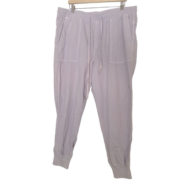 NWT GAP VIOLET PURPLE JOGGERS SIZE XL - Picture 1 of 4